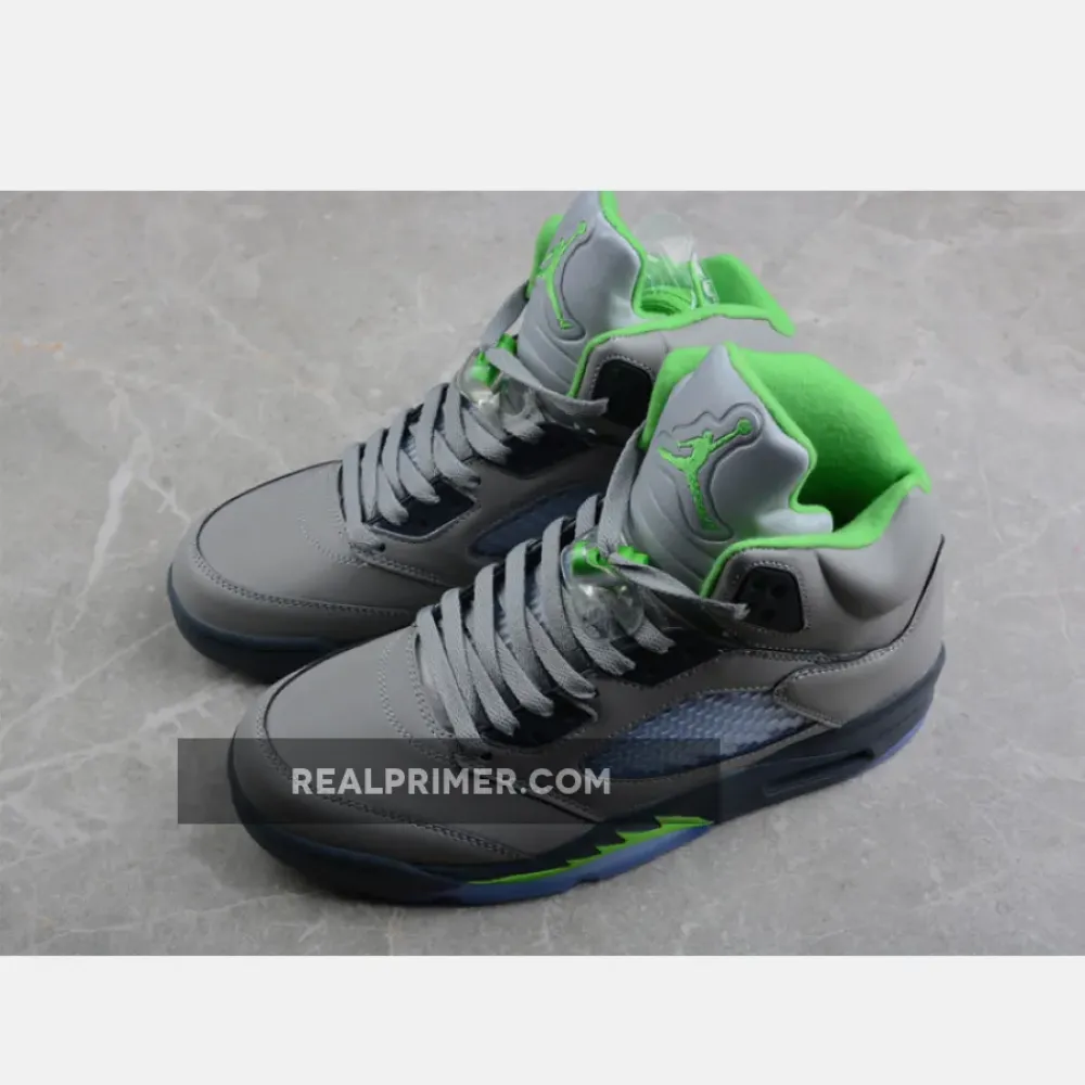 AIR JORDAN 5 RETRO 2022 SILVER/GREEN BEAN/FLINT GREY DM9014-003