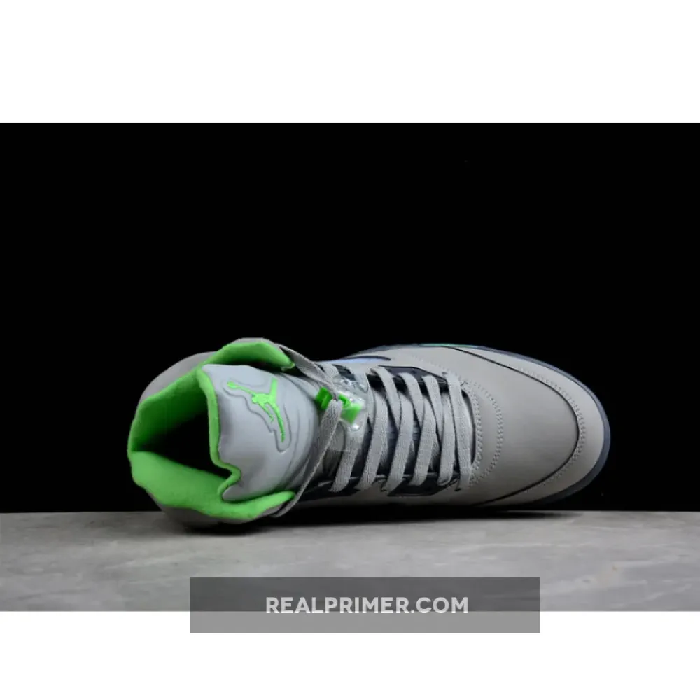 AIR JORDAN 5 RETRO 2022 SILVER/GREEN BEAN/FLINT GREY DM9014-003