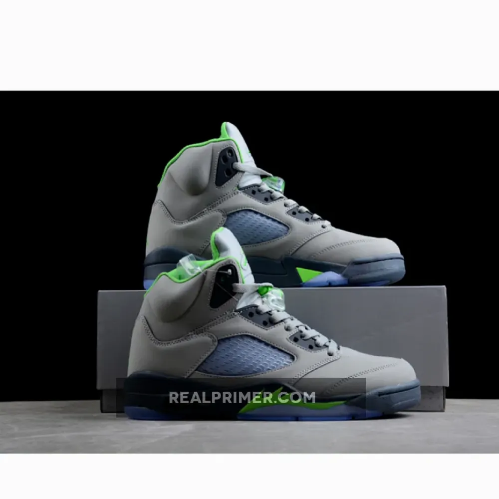 AIR JORDAN 5 RETRO 2022 SILVER/GREEN BEAN/FLINT GREY DM9014-003