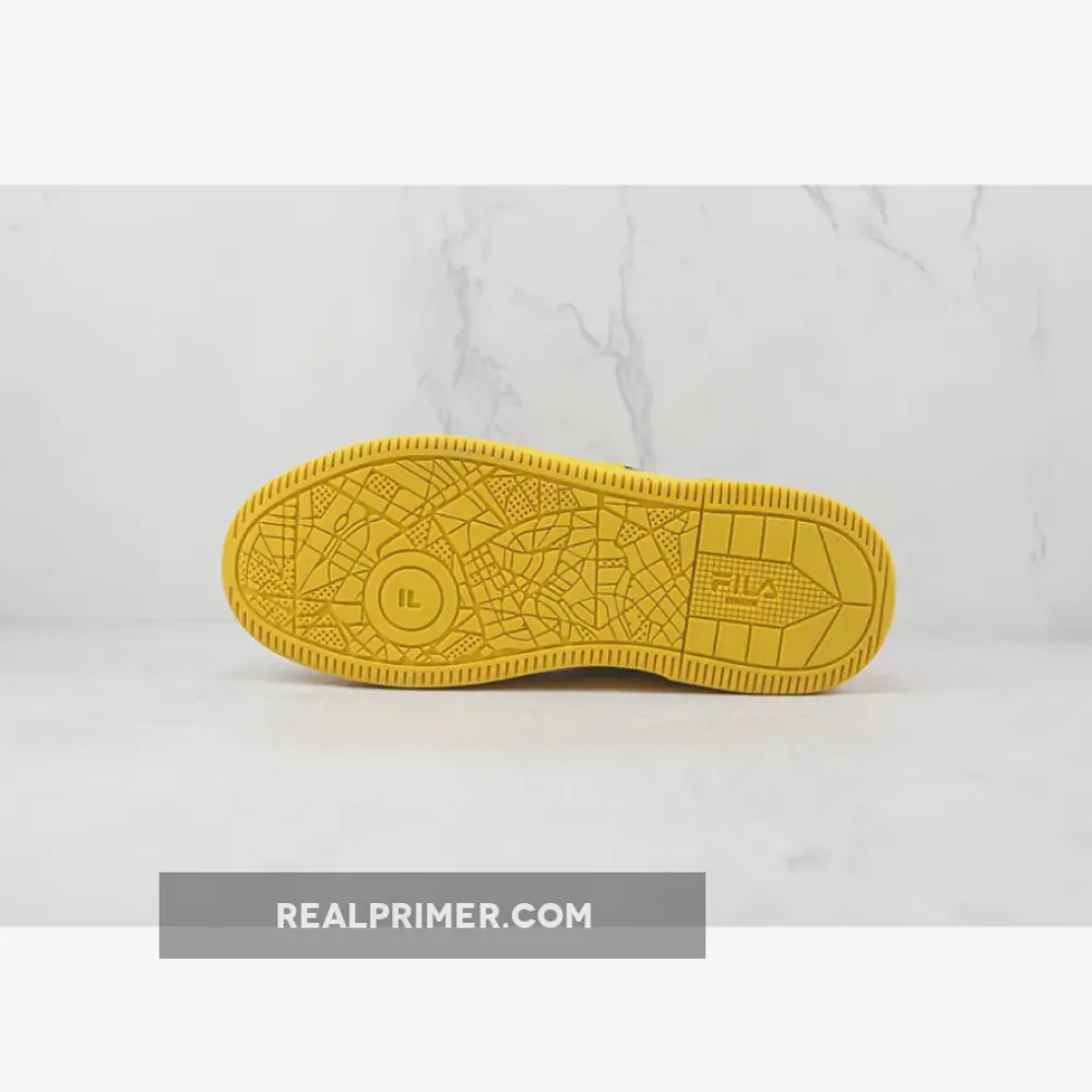 FI*LA SALTO BASKETBALL SHOES YELLOW/BLACK/BEIGE DA6672-700