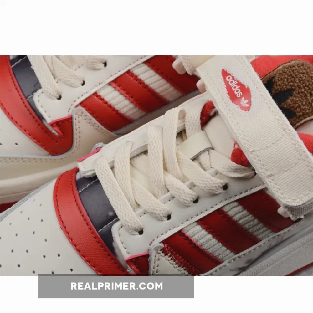 HOME ALONE X FORUM 84 LOW WHITE/RED/WHITE GZ4378