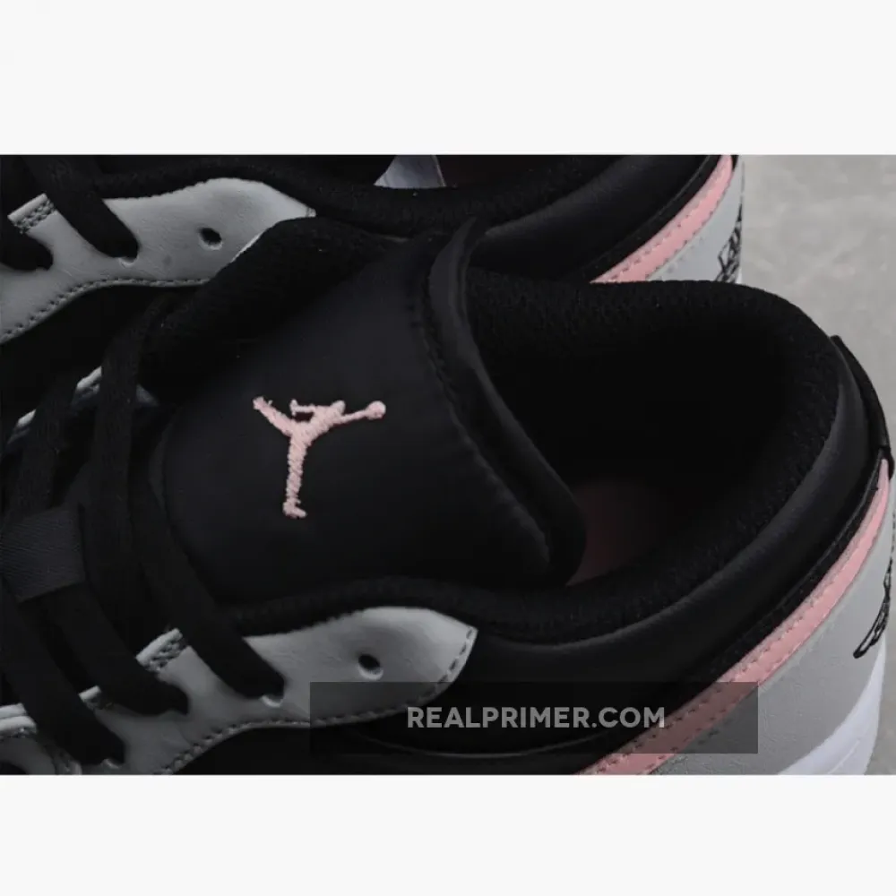 AIR JORDAN 1 LOW GREY/WHITE/PINK 553558-062