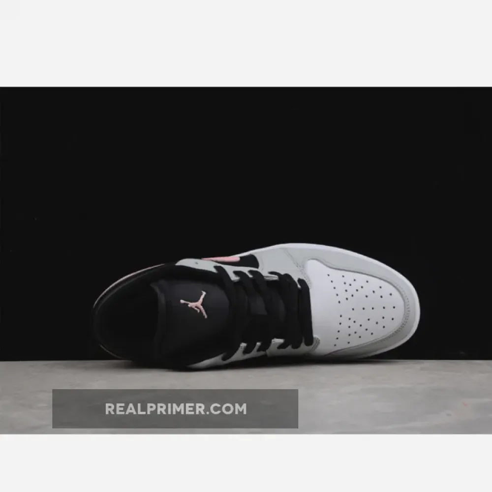 AIR JORDAN 1 LOW GREY/WHITE/PINK 553558-062