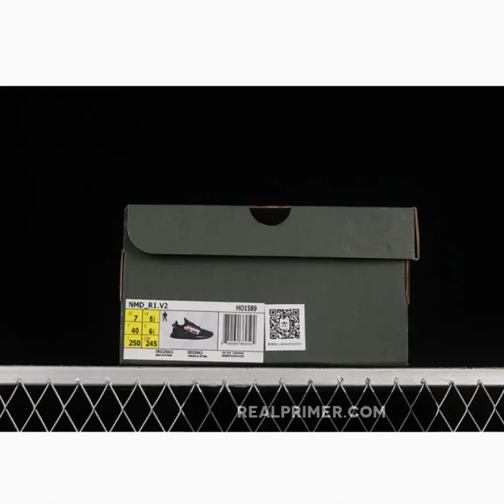 NMD_R1 V2 CORE BLACK/CORE BLACK/RED H01589