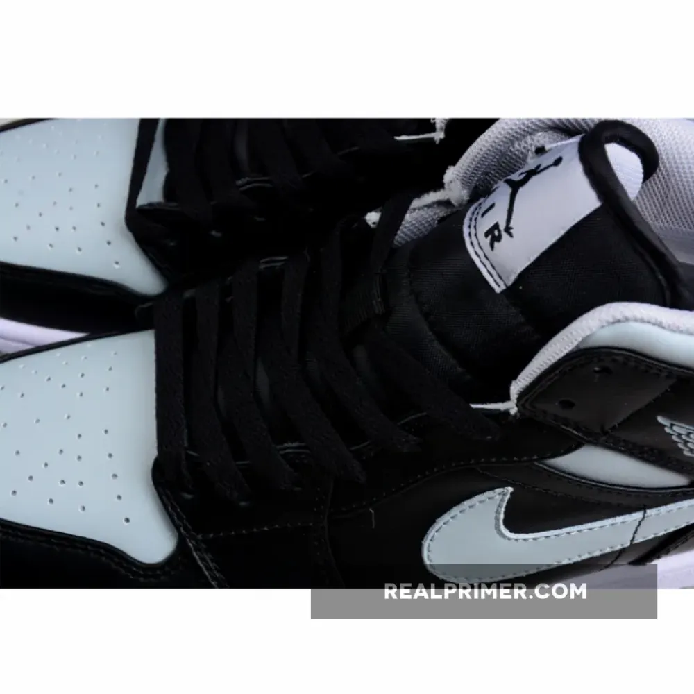 AIR JORDAN 1 MID BLACK/BLACK/GREY BQ6472-007