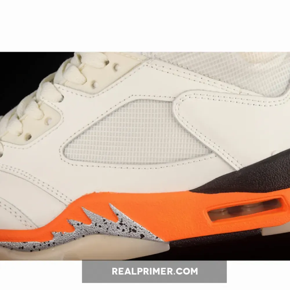 AIR JORDAN 5 RETRO SHATTERED BACKBOARD SAIL/ORANGE BLAZE/METALLIC SILVER/BLACK DC1060-100