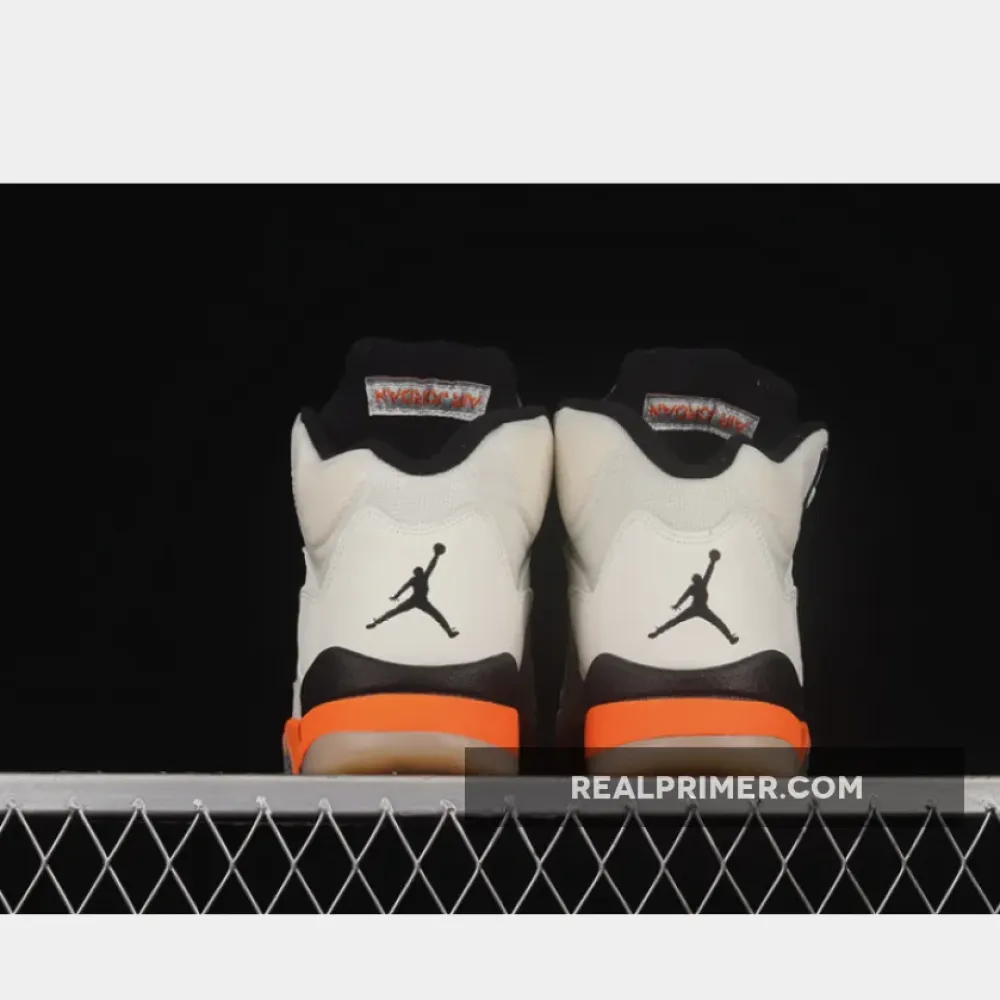 AIR JORDAN 5 RETRO SHATTERED BACKBOARD SAIL/ORANGE BLAZE/METALLIC SILVER/BLACK DC1060-100