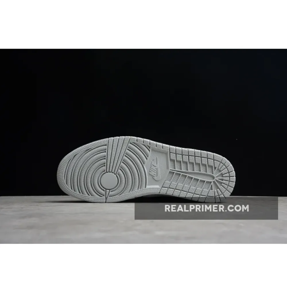 AIR JORDAN 1 RETRO HIGH OG STAGE HAZE WHITE/BLACK/GREY FOG/BLEACHED CORAL 555088-108