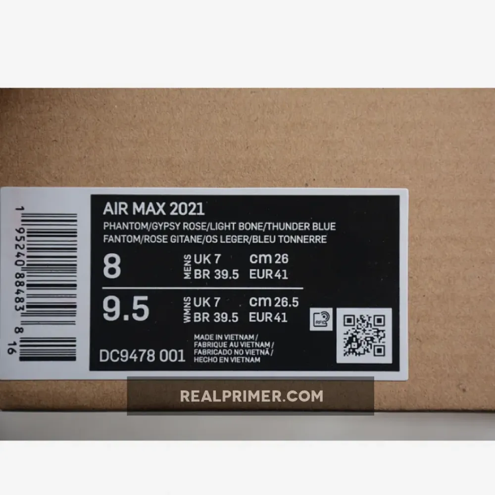 AIR MAX 2021 PHANTOM/GYPSY ROSE/LIGHT BONE/THUNDER BLUE DC9478-001