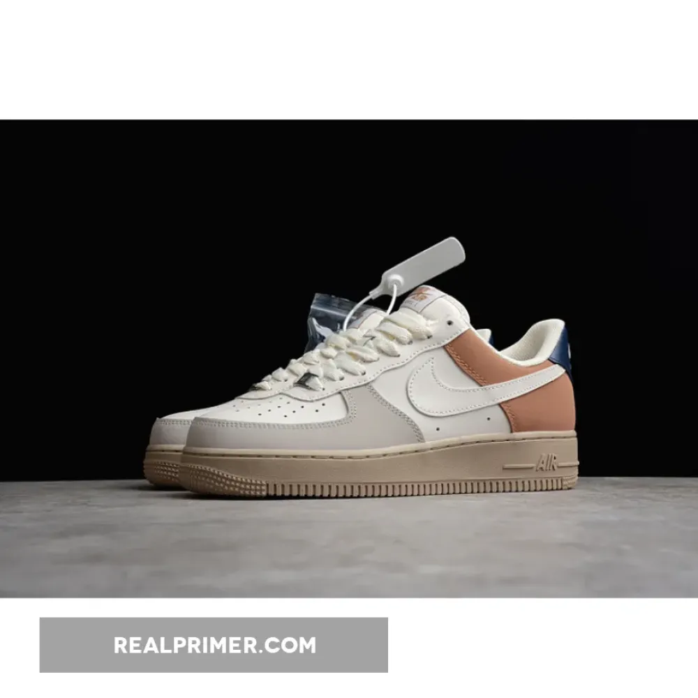 AIR FORCE 1 07 LOW BEIGE/WHITE/GREY-BROWN BS8871-107