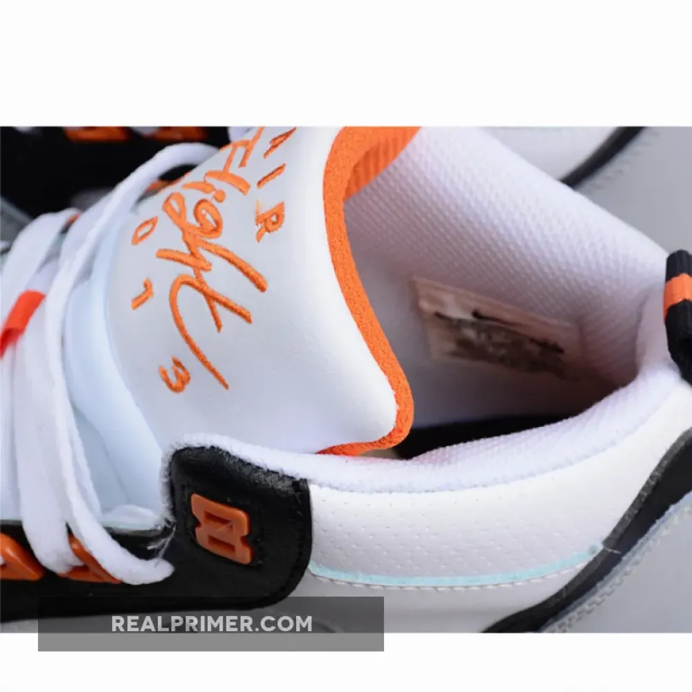 AIR FLIGHT 13 MID WHITE/BLACK/GREY-ORANGE 579961-105