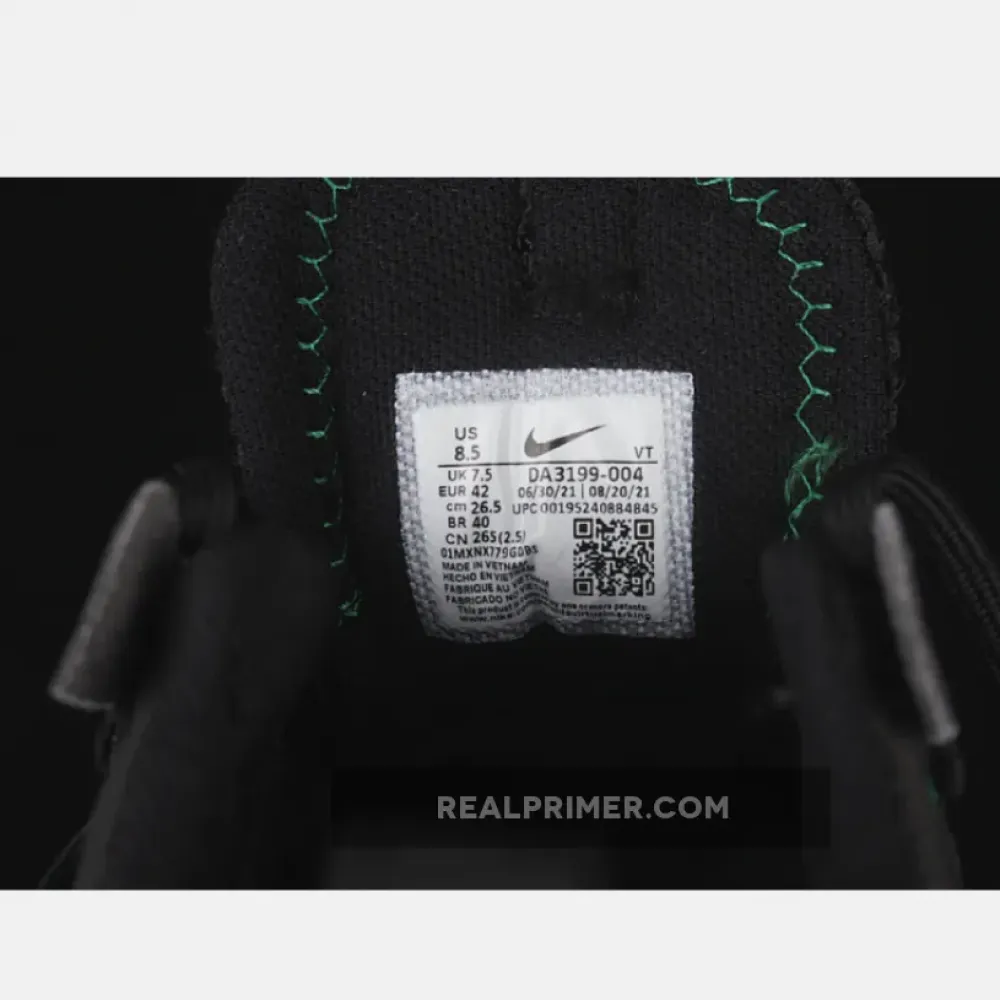 AIR MAX 2021 GS BLACK/GREEN STRIKE/IRON GREY/CHROME DA3199-004