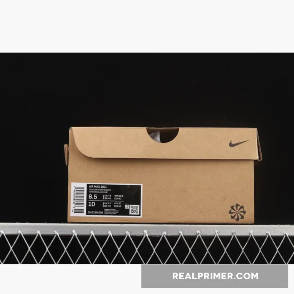 AIR MAX 2021 GS BLACK/GREEN STRIKE/IRON GREY/CHROME DA3199-004