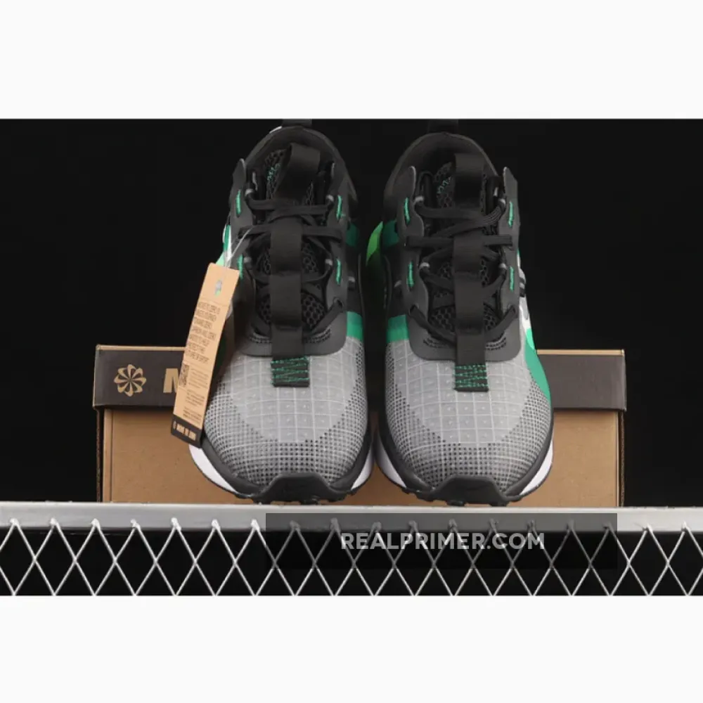 AIR MAX 2021 GS BLACK/GREEN STRIKE/IRON GREY/CHROME DA3199-004