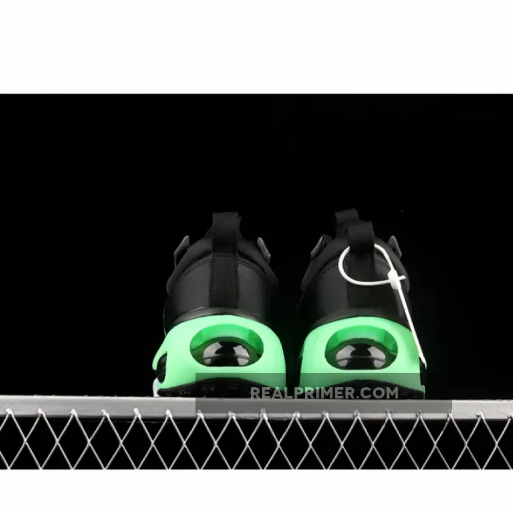 AIR MAX 2021 GS BLACK/GREEN STRIKE/IRON GREY/CHROME DA3199-004