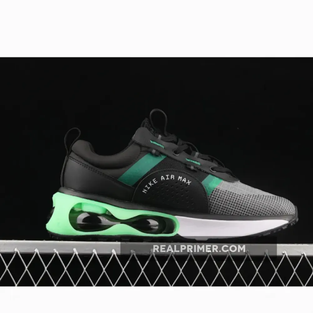 AIR MAX 2021 GS BLACK/GREEN STRIKE/IRON GREY/CHROME DA3199-004