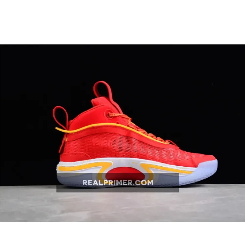 GUO AILUN X AIR JORDAN 36 CHINA COMET RED/AMARILLO-WHITE DJ4480-600