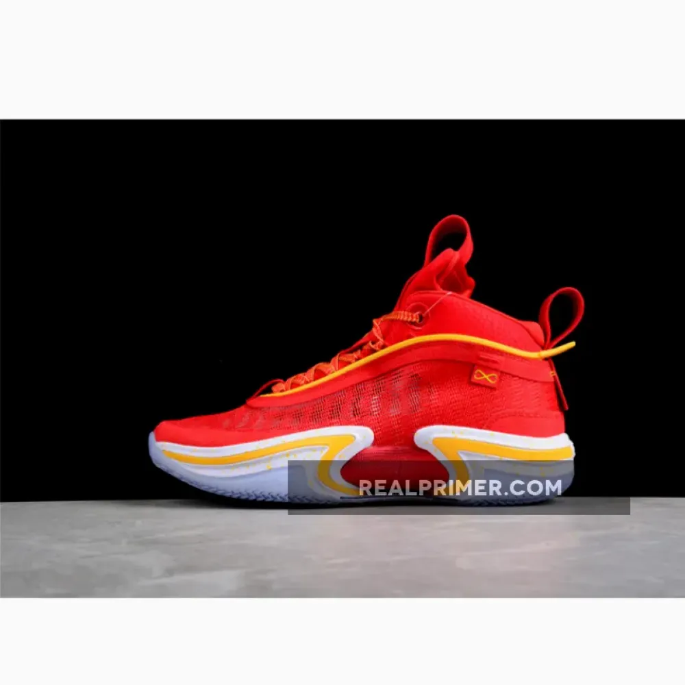 GUO AILUN X AIR JORDAN 36 CHINA COMET RED/AMARILLO-WHITE DJ4480-600