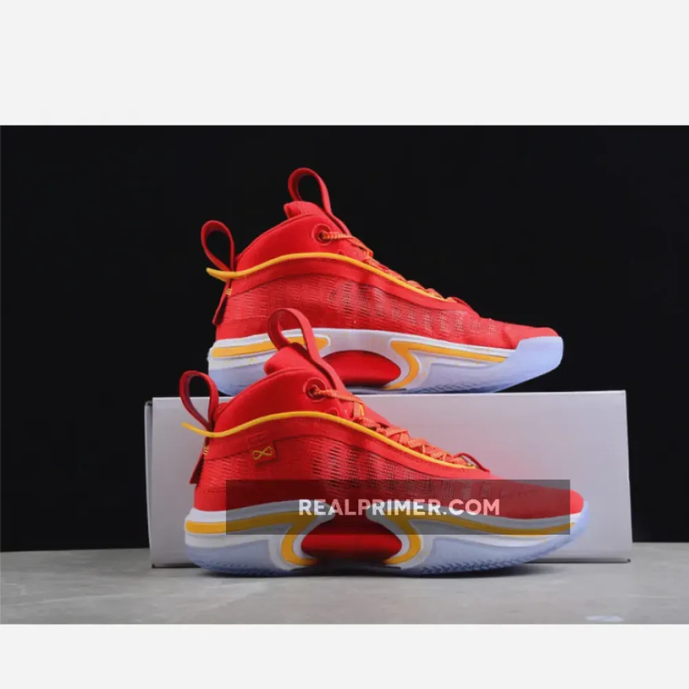 GUO AILUN X AIR JORDAN 36 CHINA COMET RED/AMARILLO-WHITE DJ4480-600