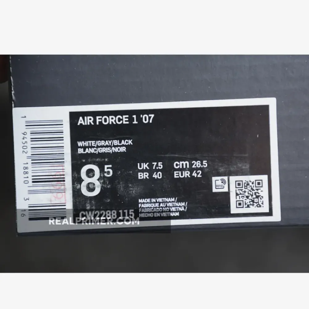 AIR FORCE 1 MID 07 PS5 WHITE/BLUE/BLACK CW2288-115