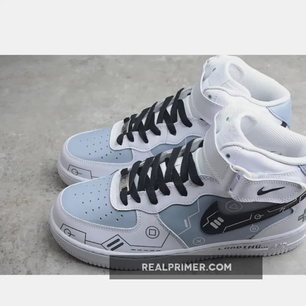 AIR FORCE 1 MID 07 PS5 WHITE/BLUE/BLACK CW2288-115