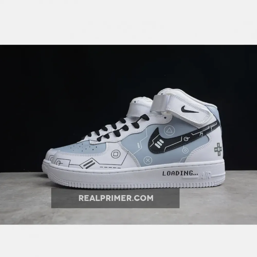 AIR FORCE 1 MID 07 PS5 WHITE/BLUE/BLACK CW2288-115