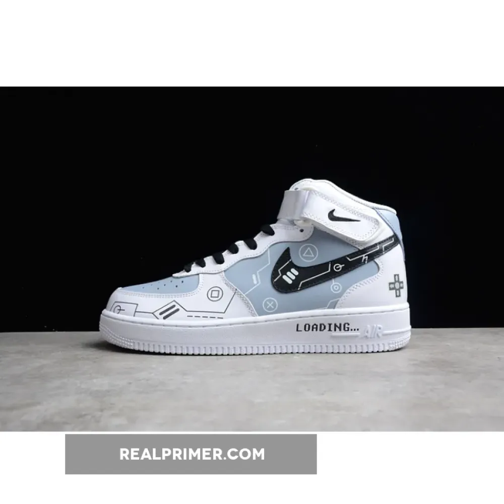 AIR FORCE 1 MID 07 PS5 WHITE/BLUE/BLACK CW2288-115