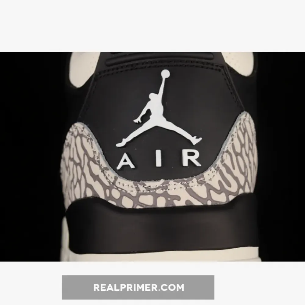 AIR JORDAN 3 DESERT CEMENT BLACK/RUSH ORANGE-FOSSIL STONE-SAIL CT8532-008