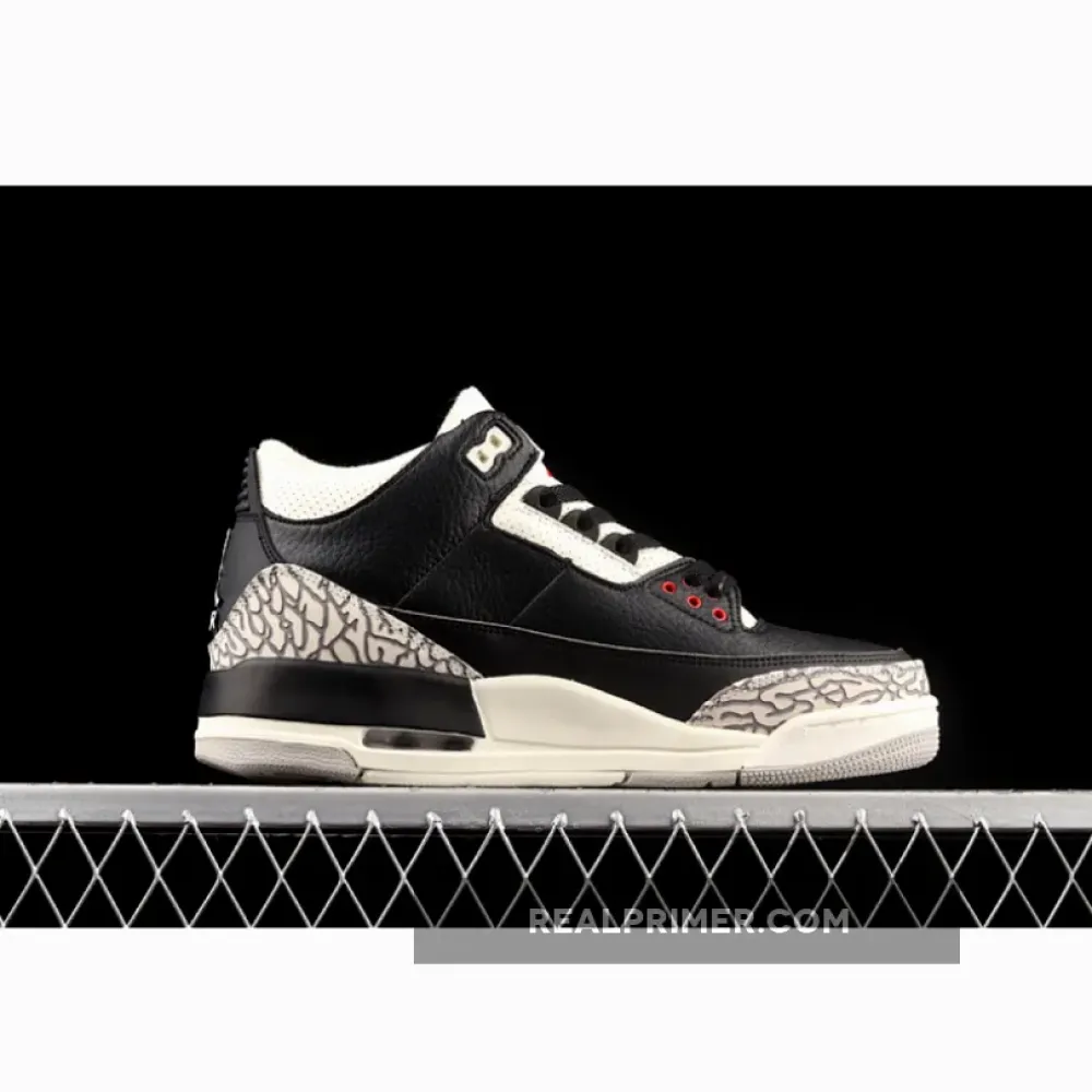 AIR JORDAN 3 DESERT CEMENT BLACK/RUSH ORANGE-FOSSIL STONE-SAIL CT8532-008