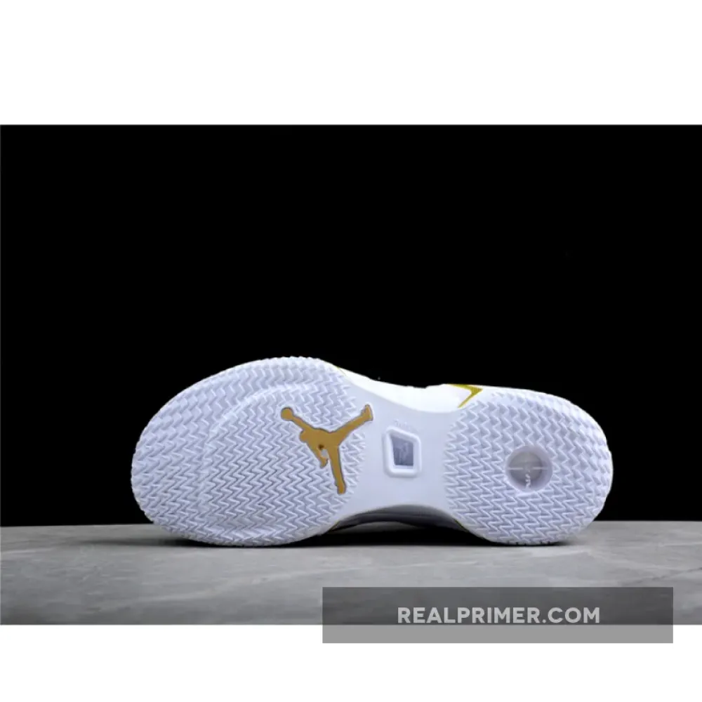 AIR JORDAN 36 SE PF GLORY WHITE/BLACK/GAME ROYAL/METALLIC GOLD DM7580-100