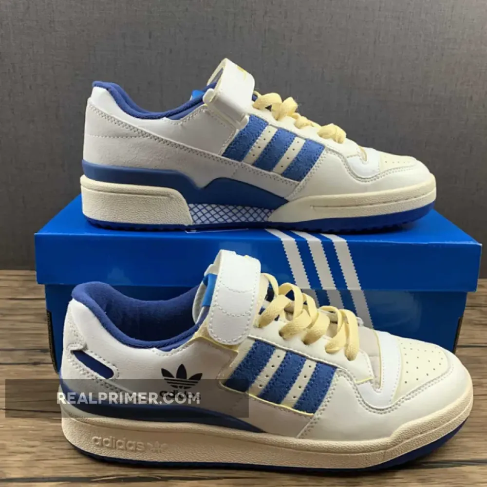 FORUM 84 LOW OG SHOES OFF WHITE/OFF WHITE/BRIGHT BLUE S23764