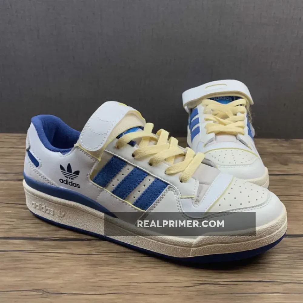 FORUM 84 LOW OG SHOES OFF WHITE/OFF WHITE/BRIGHT BLUE S23764