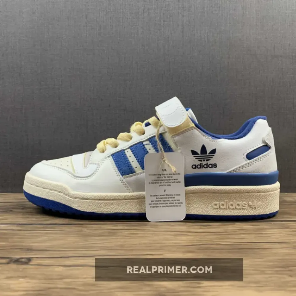 FORUM 84 LOW OG SHOES OFF WHITE/OFF WHITE/BRIGHT BLUE S23764