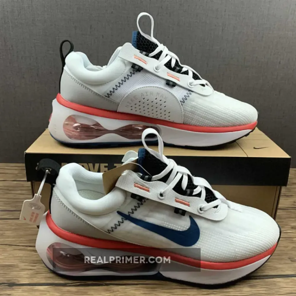 AIR MAX 2021 GS NAVY CRIMSON/LIGHT GREY/ORANGE DA3199-101