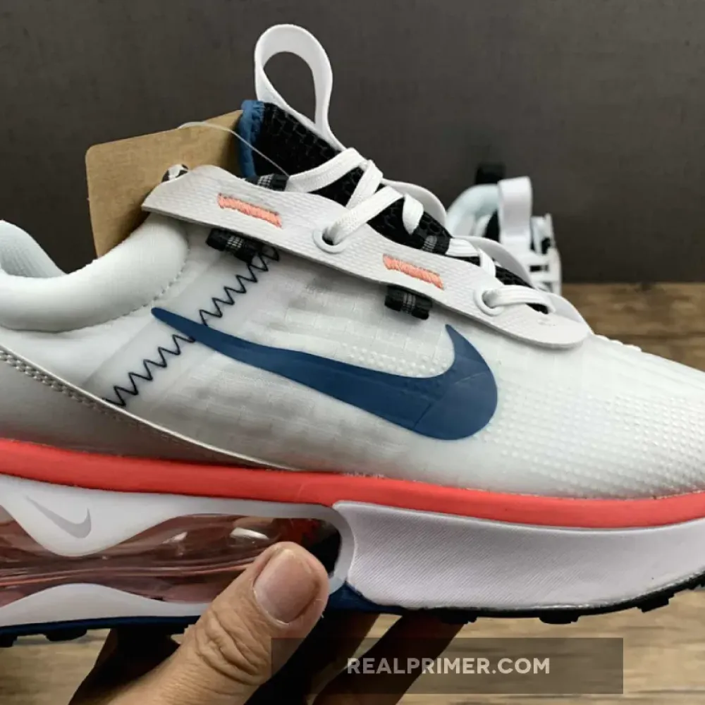 AIR MAX 2021 GS NAVY CRIMSON/LIGHT GREY/ORANGE DA3199-101