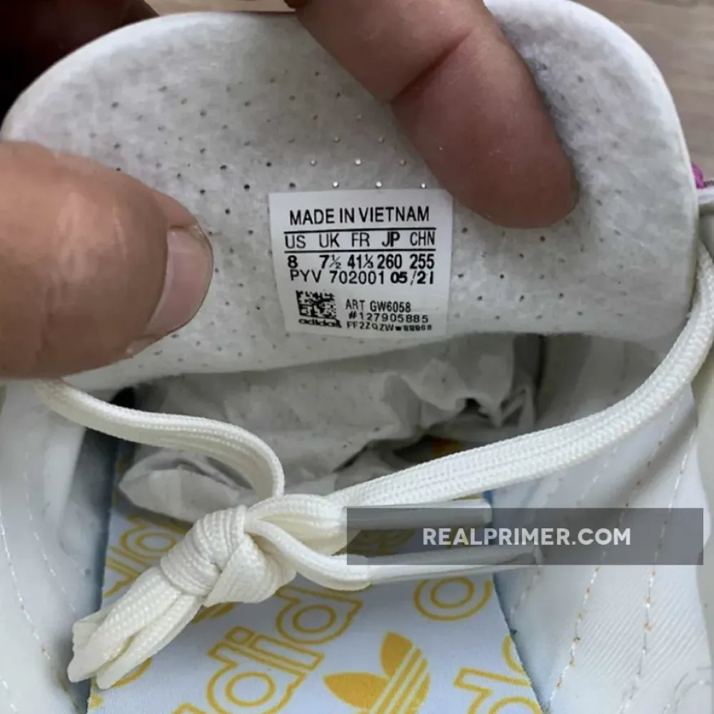 RETROPY E5 SHOES CREAM WHITE/LIGHT GREY/YELLOW GW6058