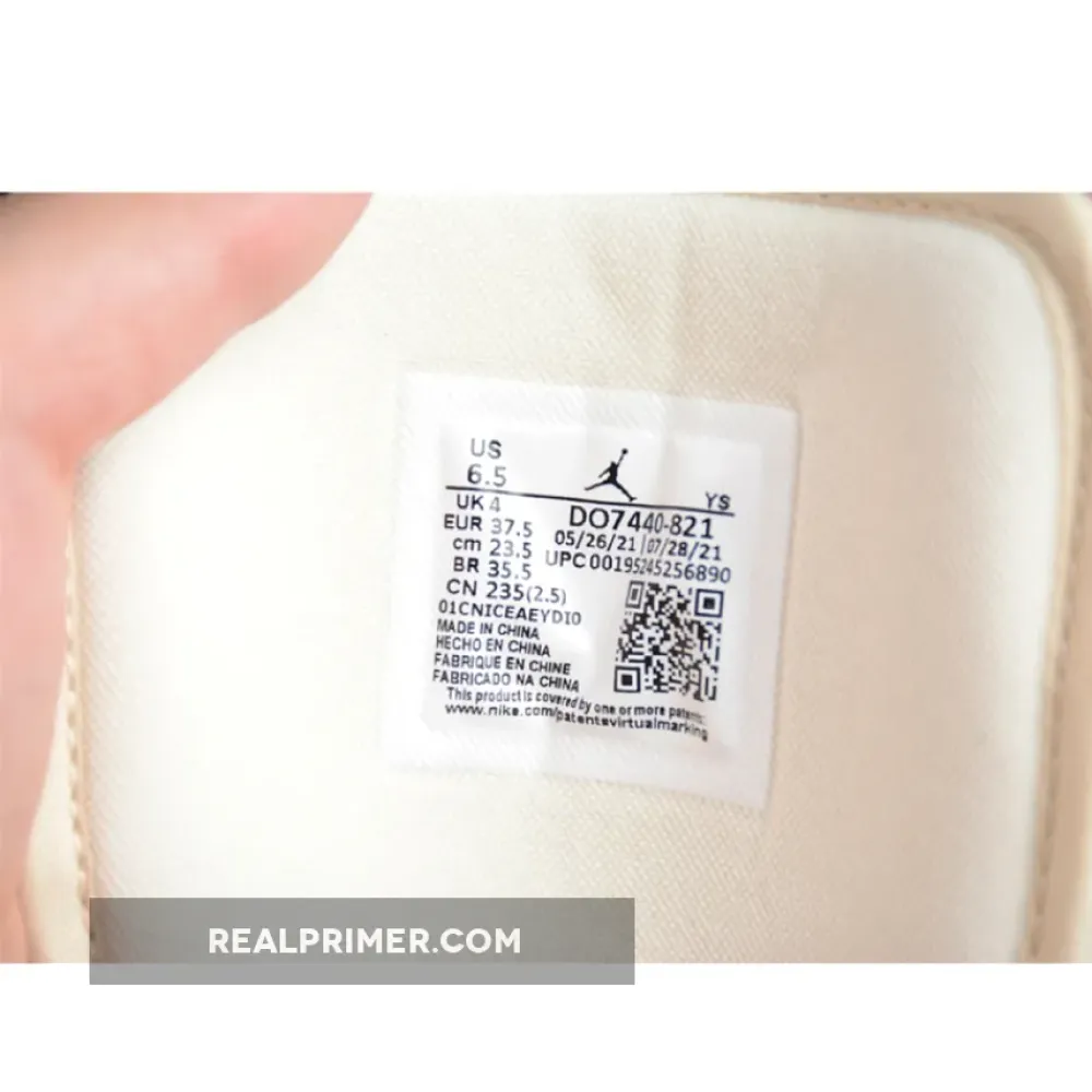 CJ AIR JORDAN 1 MID NEUTRAL BROWN/TAN/DARK PONY DO7440-821