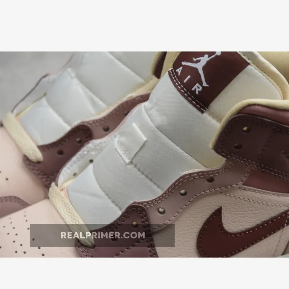 CJ AIR JORDAN 1 MID NEUTRAL BROWN/TAN/DARK PONY DO7440-821