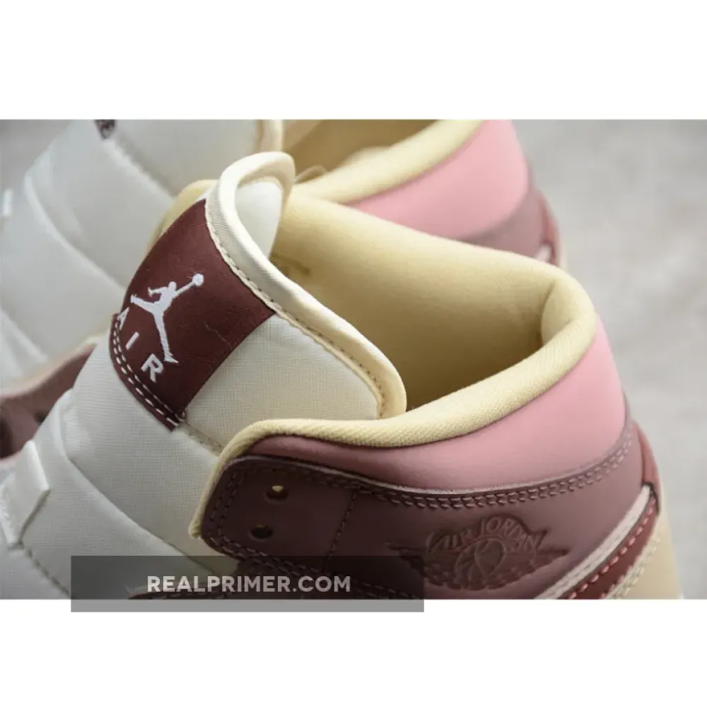 CJ AIR JORDAN 1 MID NEUTRAL BROWN/TAN/DARK PONY DO7440-821