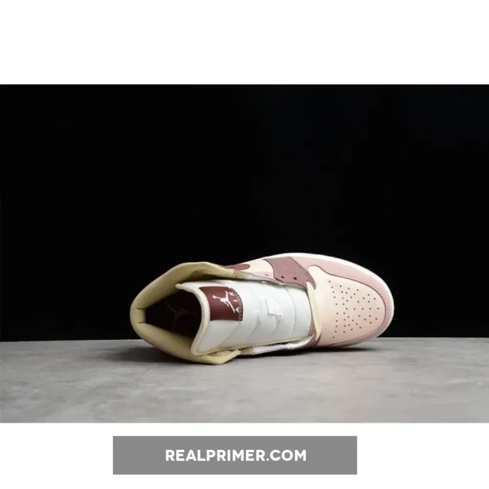 CJ AIR JORDAN 1 MID NEUTRAL BROWN/TAN/DARK PONY DO7440-821