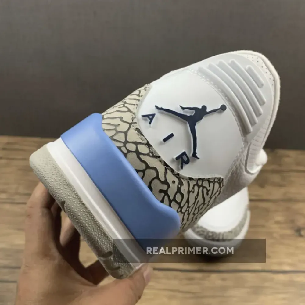 AIR JORDAN 3 RETRO UNC WHITE/VALOR BLUE/TECH GREY CT8532-104