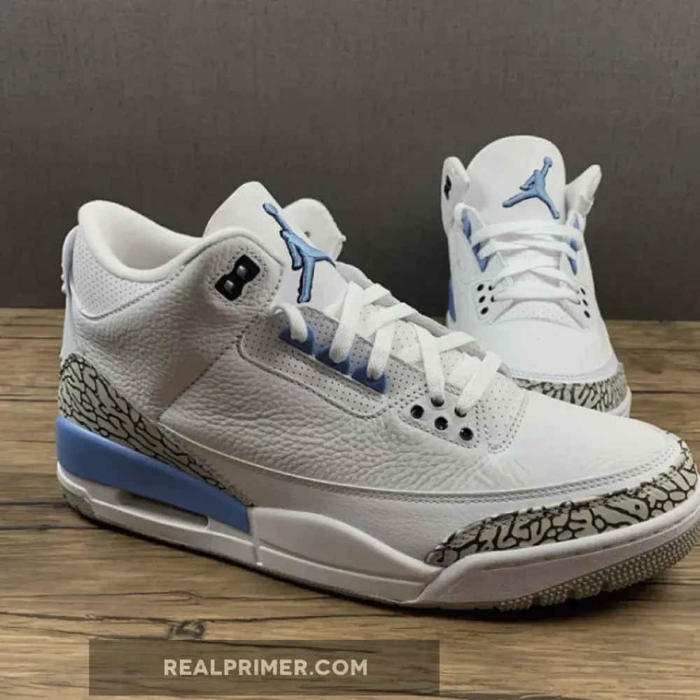 AIR JORDAN 3 RETRO UNC WHITE/VALOR BLUE/TECH GREY CT8532-104