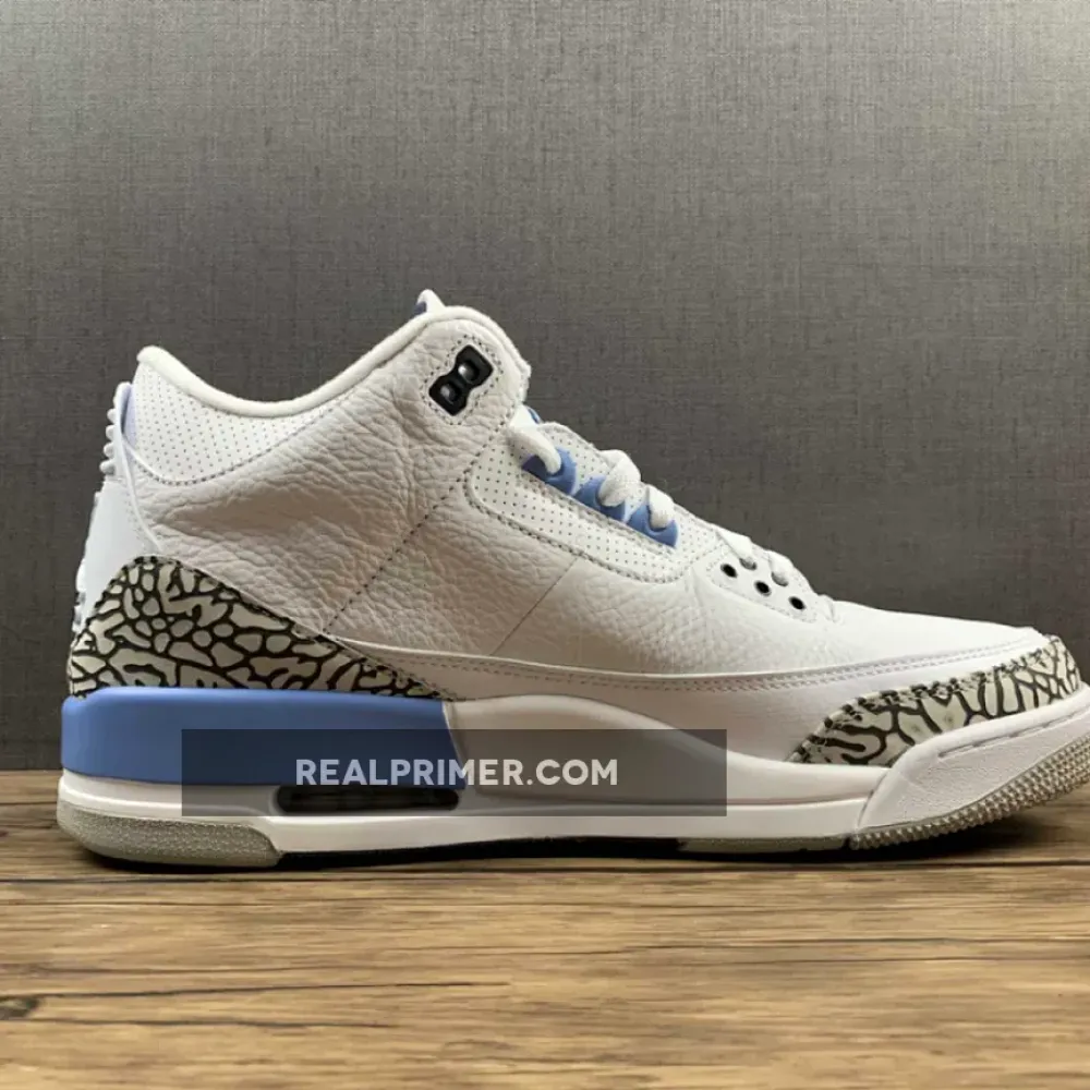 AIR JORDAN 3 RETRO UNC WHITE/VALOR BLUE/TECH GREY CT8532-104