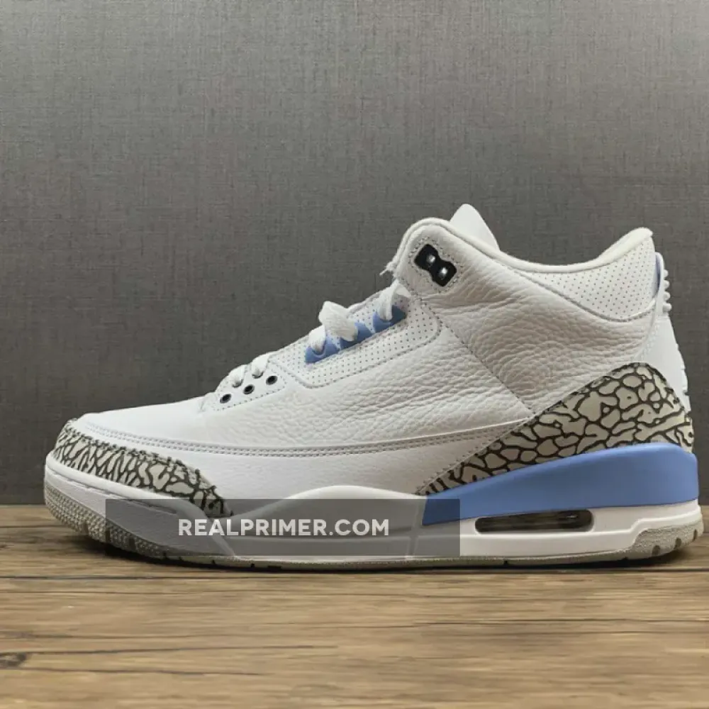 AIR JORDAN 3 RETRO UNC WHITE/VALOR BLUE/TECH GREY CT8532-104