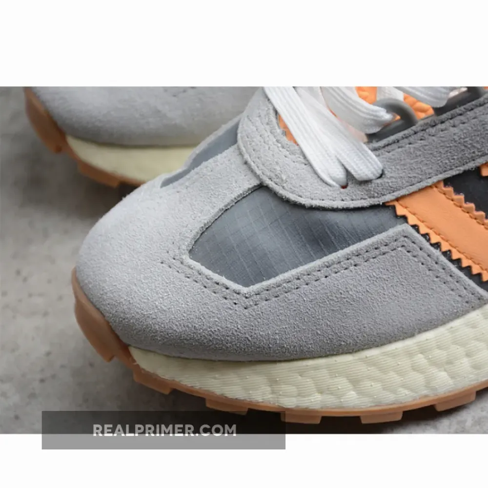 RETROPY E5 SHOES GREY THREE/ACID ORANGE/GREY TWO H03077
