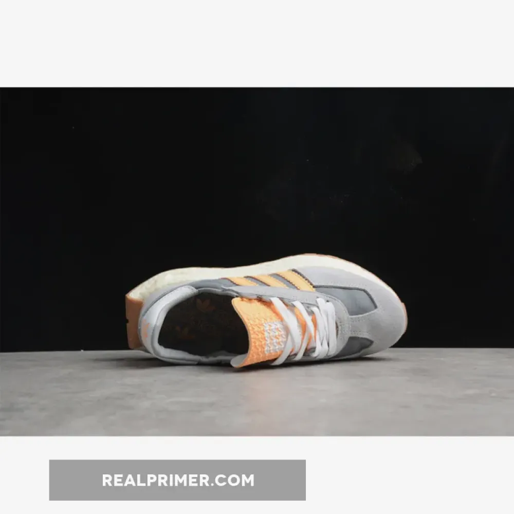 RETROPY E5 SHOES GREY THREE/ACID ORANGE/GREY TWO H03077