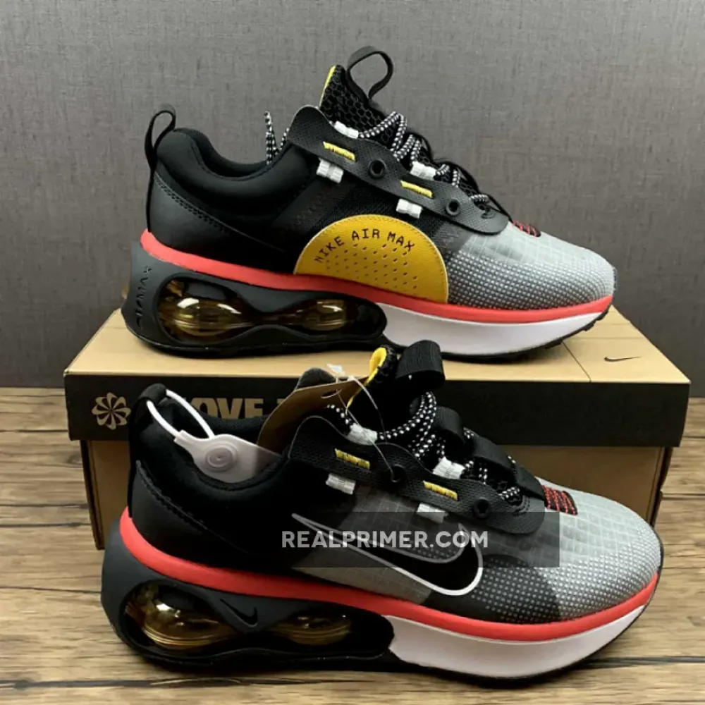 AIR MAX 2021 GS BLACK/MYSTIC RED/COSMIC CLAY/WHITE DA3199-005