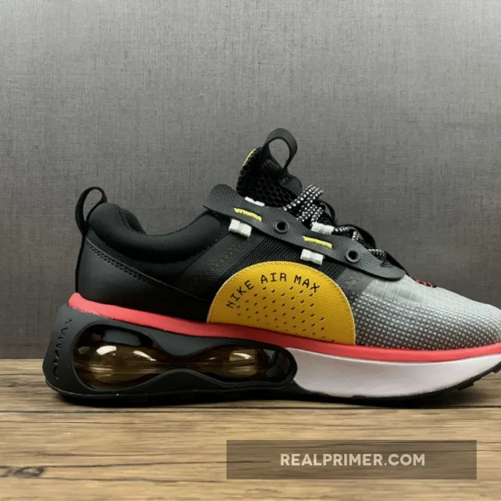 AIR MAX 2021 GS BLACK/MYSTIC RED/COSMIC CLAY/WHITE DA3199-005