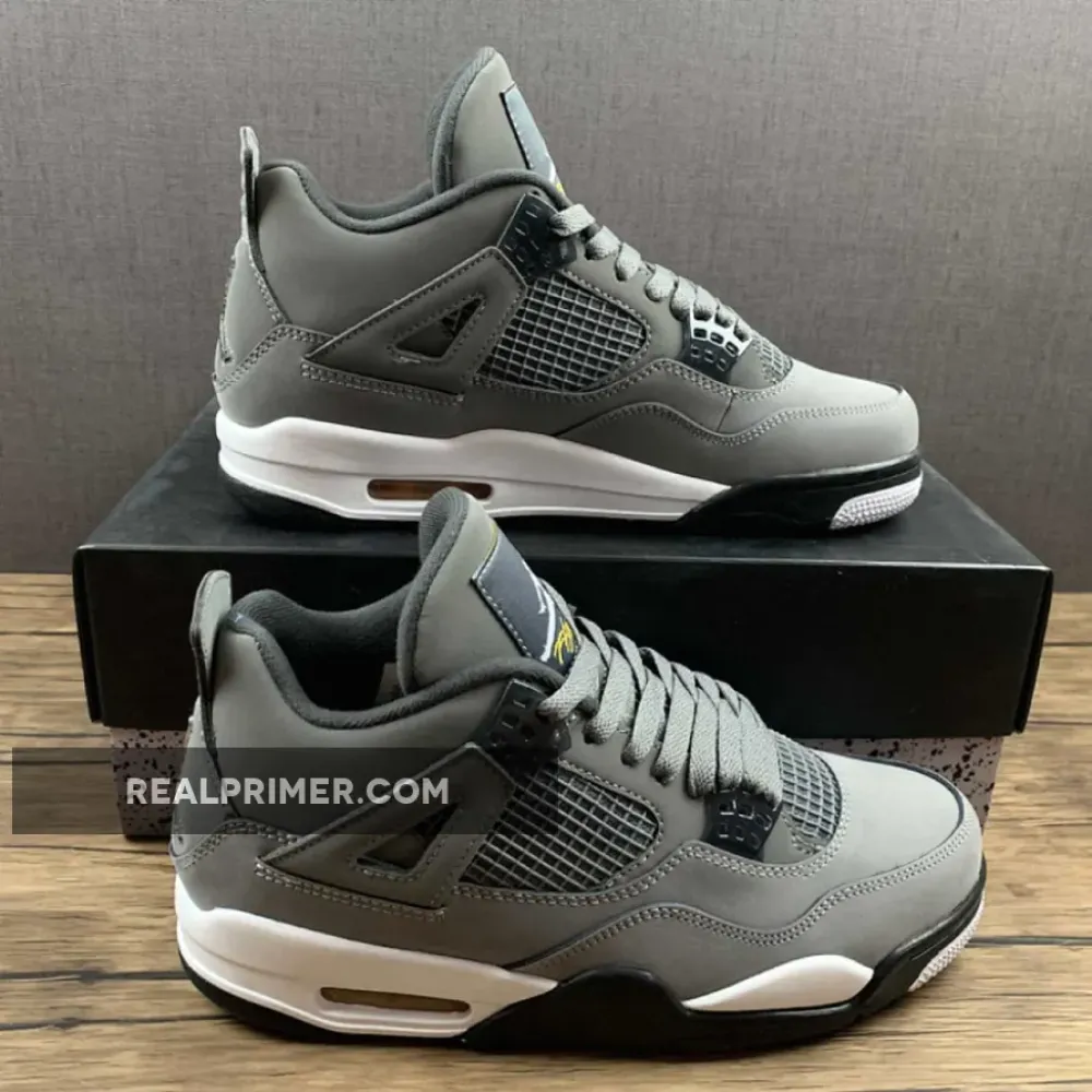 AIR JORDAN 4 RETRO 2019 COOL GREY/CHROME-DARK CHARCOAL 308497-007