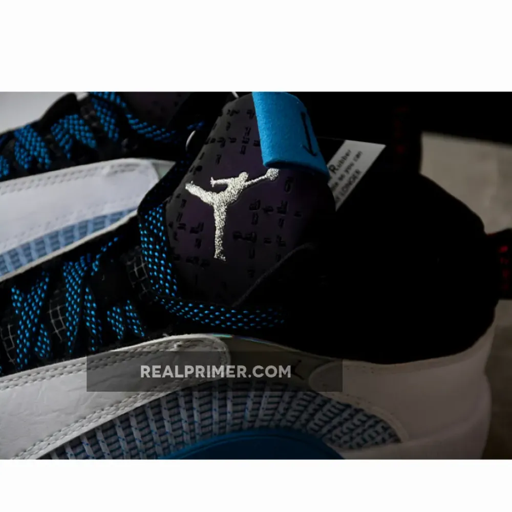 GUO AILUN X AIR JORDAN 35 GC PF MORPHO WHITE/BLACK/LASER BLUE/METALLIC SILVER CZ8153-100